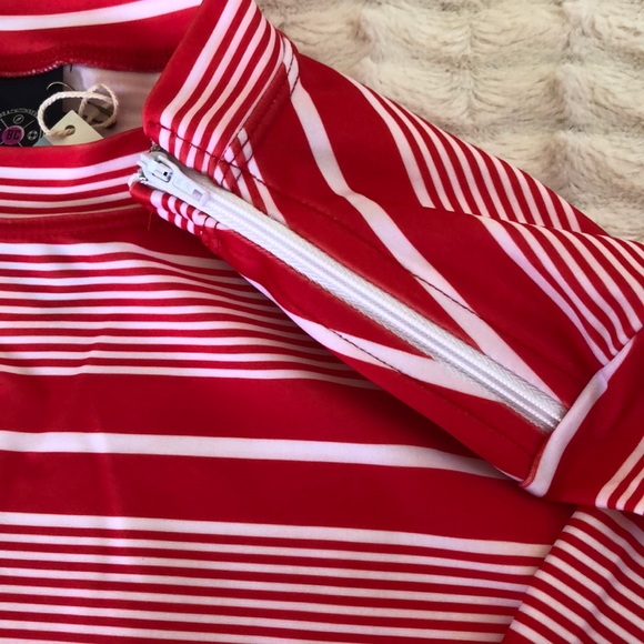 NEW Women's rash guard w/zipper, UPF50 - Picture 2 of 6